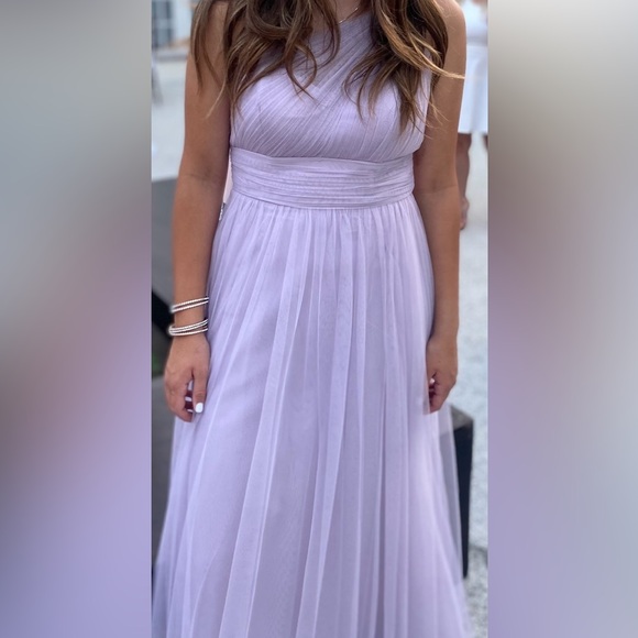 Long Lilac Purple Dress - Picture 1 of 5